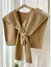 Solid Color Shoulder Wrap Scarf/Cape